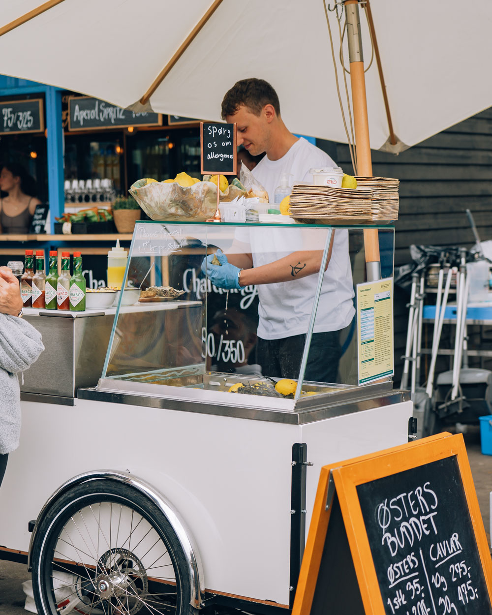 Østersbuddet på Broens Street Food